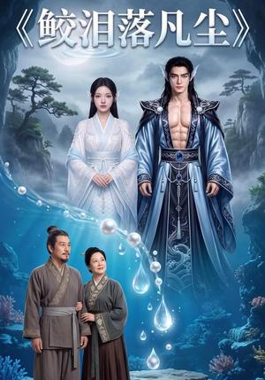 《鲛泪落凡尘(32集)AI短剧(夸克网盘)》短剧封面