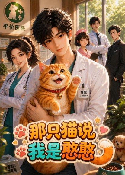 《那只猫说我是憨憨(33集)AI短剧(百度网盘)》短剧封面