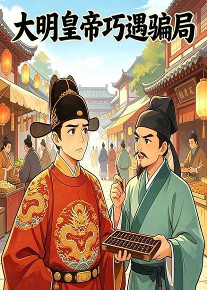 《大明皇帝巧遇骗局(77集)动漫(百度网盘)》短剧封面