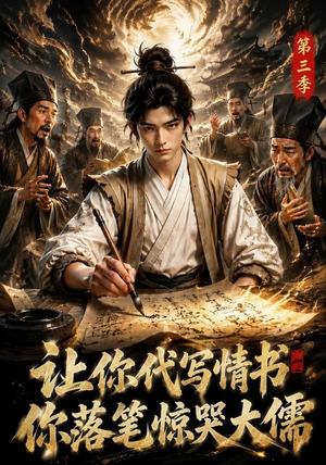 《让你代写情书,你落笔惊哭大儒第三季(81集)(夸克网盘)》短剧封面