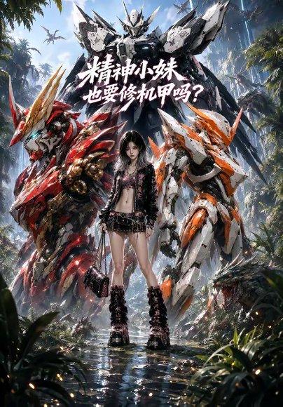 《精神小妹也要修机甲吗(135集)(百度网盘)》短剧封面
