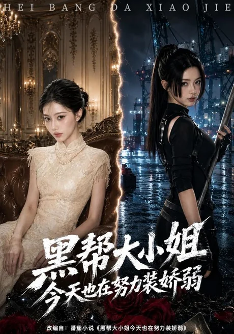 《黑帮大小姐今天也在努力装娇弱(60集)(夸克网盘)》短剧封面