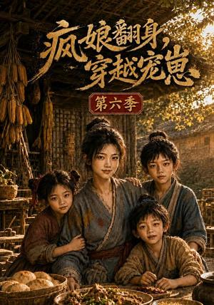 《疯娘翻身，穿越宠崽第六季（165集）（夸克网盘）》短剧封面