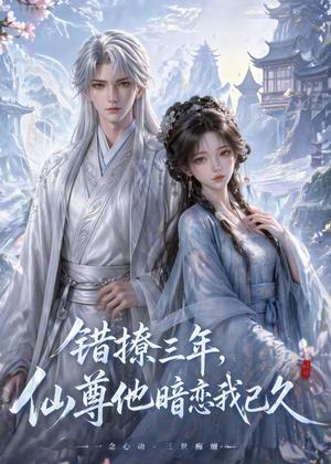 《错撩三年,仙尊他暗恋我已久(16集)(夸克网盘)》短剧封面