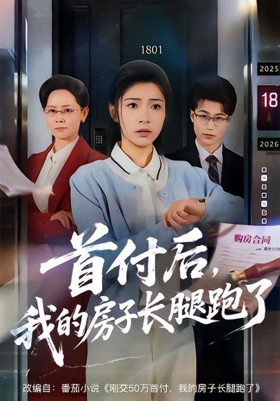 《首付后，我的房子长腿跑了（60集）耿池苏＆江海（百度网盘）》短剧封面