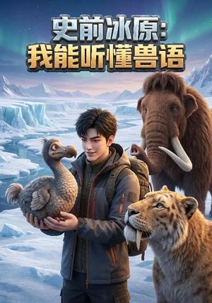 《史前冰原：我能听懂兽语（52集）AI短剧（夸克网盘）》短剧封面