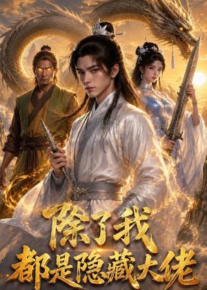 《除了我,都是隐藏大佬(42集)(夸克网盘)》短剧封面