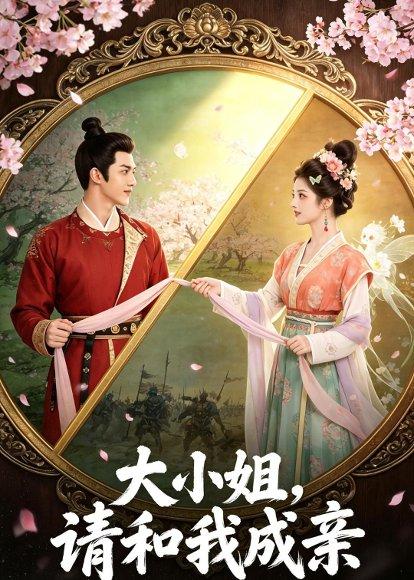 《大小姐，请和我成亲（45集）（百度网盘）》短剧封面