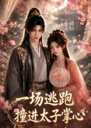 《一场逃跑撞进太子掌心（21集）（夸克网盘）》短剧封面