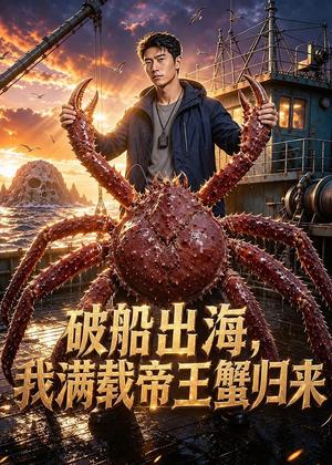 《破船出海,我满载帝王蟹归来(40集)AI短剧(夸克网盘)》短剧封面