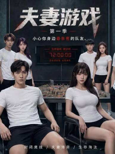 《AI擦边短剧：夫妻游戏（迅雷网盘）》短剧封面