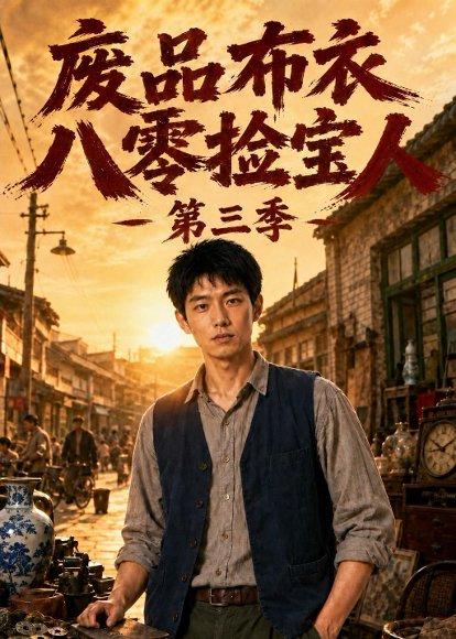 《废品布衣八零捡宝人第三季(82集)(百度网盘)》短剧封面