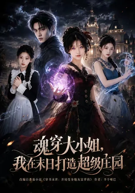 《魂穿大小姐,我在末日打造超级庄园(70集)(夸克网盘)》短剧封面