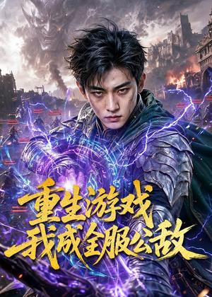 《重生游戏我成全服公敌（80集）AI短剧（夸克网盘）》短剧封面
