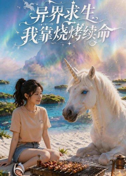 《异界求生，我靠烧烤续命（100集）（百度网盘）》短剧封面