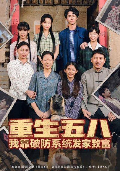 《重生五八我靠破防系统发家致富（80集）》短剧封面