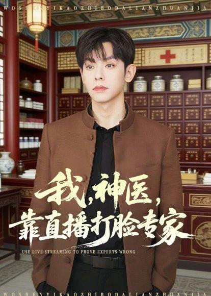 《我,神医,靠直播打脸专家(73集)朱添博&谢昀(百度网盘)》短剧封面
