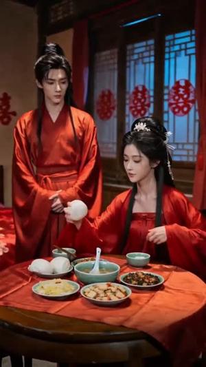 《逃婚后，我被哑巴夫君宠上天（61集）（夸克网盘）》短剧封面
