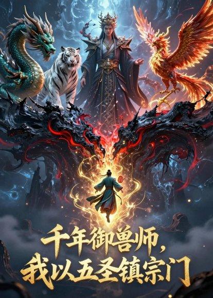 《千年御兽师,我以五圣镇宗门(52集)(百度网盘)》短剧封面