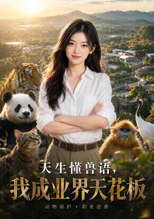 《天生懂兽语，我成业界天花板（44集）（夸克网盘）》短剧封面