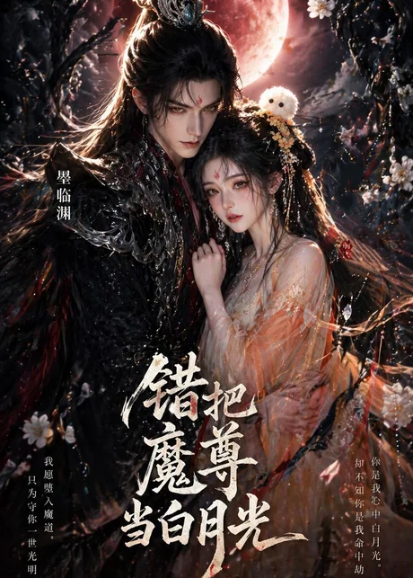 《错把魔尊当白月光（10集）（夸克网盘）》短剧封面