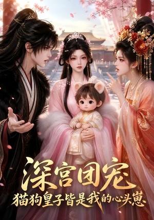 《深宫团宠,猫狗皇子皆是我的心头崽(30集)(夸克网盘)》短剧封面
