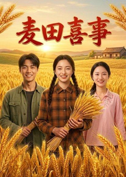 《麦田喜事(44集)AI短剧(百度网盘)》短剧封面