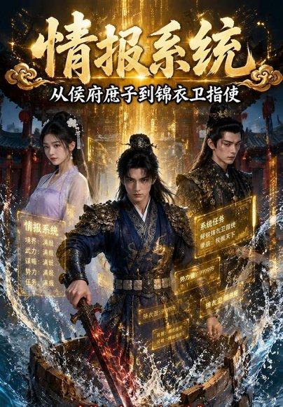 《情报系统，从侯府庶子到锦衣卫指使（69集）（百度网盘）》短剧封面