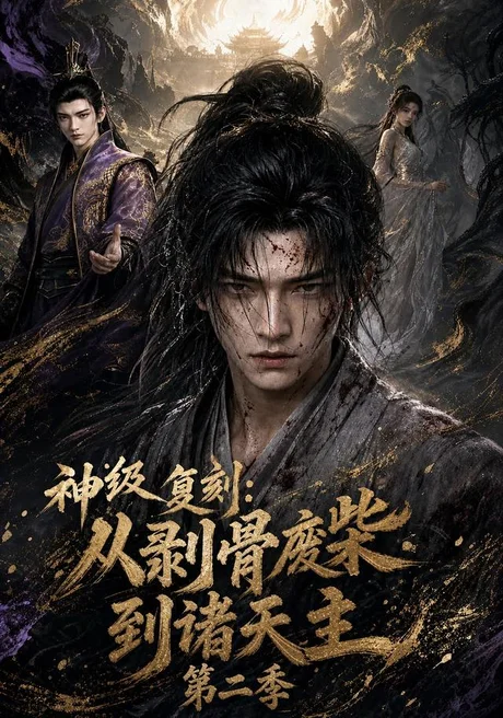 《神级复刻:从剥骨废柴到诸天主第二季(50集)(夸克网盘)》短剧封面