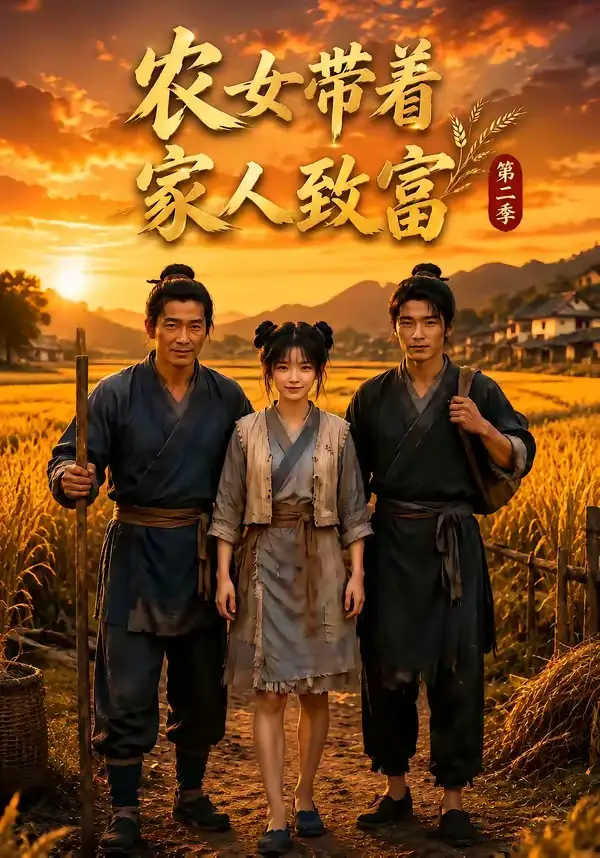 农女带着家人致富第二季 《农女带着家人致富第二季》短剧封面