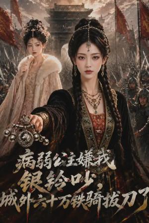 《病弱公主嫌我银铃吵,城外六十万铁骑拔刀了(63集)(夸克网盘)》短剧封面