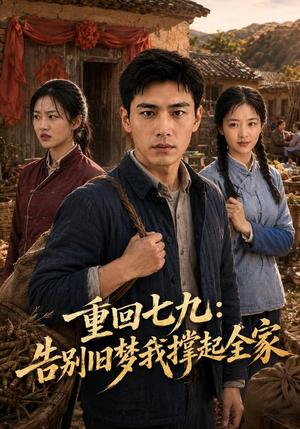 《重回七九:告别旧梦我撑起全家(53集)AI短剧(夸克网盘)》短剧封面
