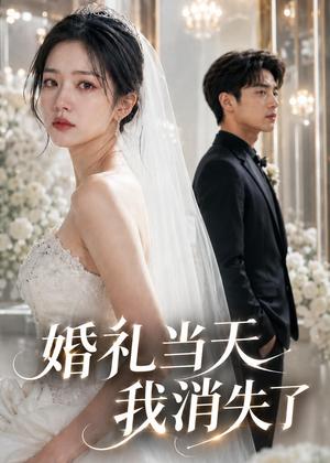 《婚礼当天,我消失了(45集)AI短剧(夸克网盘)》短剧封面