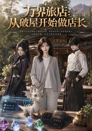 《万界旅店：从破屋开始做店长（73集）（夸克网盘）》短剧封面