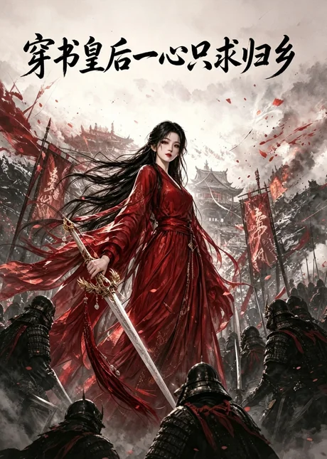 《穿书皇后一心只求归乡（7集）（夸克网盘）》短剧封面