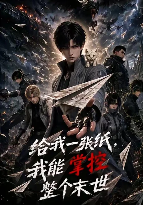 《给我一张纸,我能掌控整个末世(60集)(夸克网盘)》短剧封面