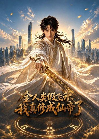 《全人类假飞升，我真修成仙帝了（71集）（百度网盘）》短剧封面