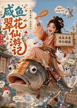 《咸鱼翠花仙游记(53集)(夸克网盘)》短剧封面