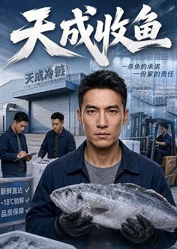 《天成收鱼(41集)(百度网盘)》短剧封面