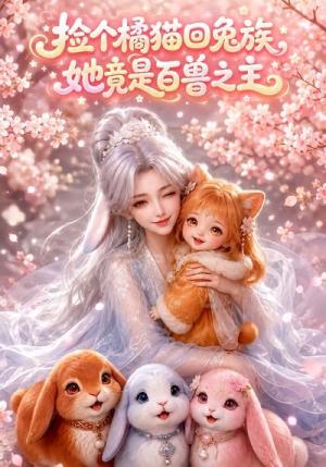 《捡个橘猫回兔族,她竟是百兽之主(68集)(夸克网盘)》短剧封面