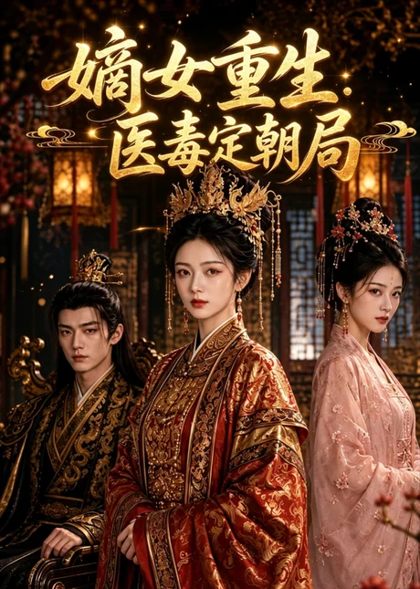 《嫡女重生:医毒定朝局(30集)(夸克网盘)》短剧封面