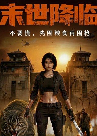 《末世降临不要慌，先囤粮食再囤枪！（79集）（百度网盘）》短剧封面
