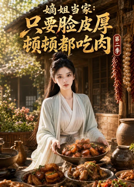 《嫡姐当家：只要脸皮厚顿顿都吃肉第二季（75集）（夸克网盘）》短剧封面