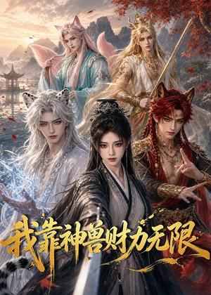 《我靠神兽财力无限(76集)AI短剧(夸克网盘)》短剧封面