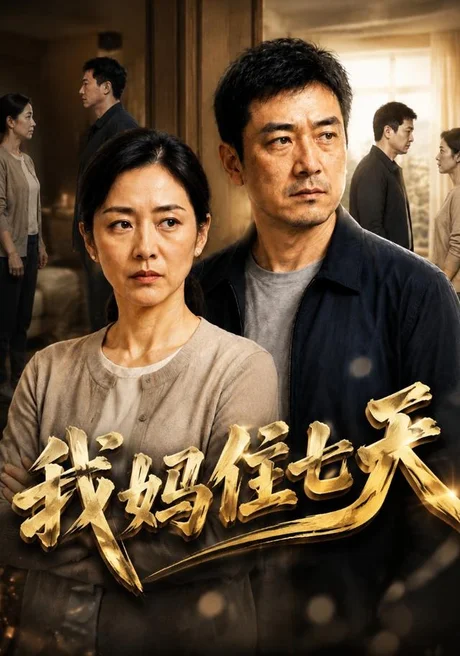 《我妈住七天(37集)AI短剧(夸克网盘)》短剧封面