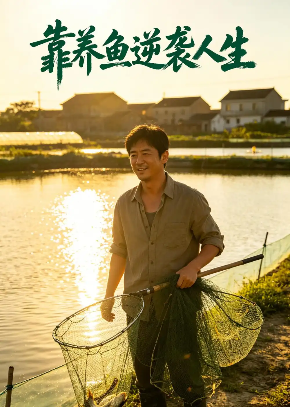 靠养鱼逆袭人生 《靠养鱼逆袭人生》短剧封面