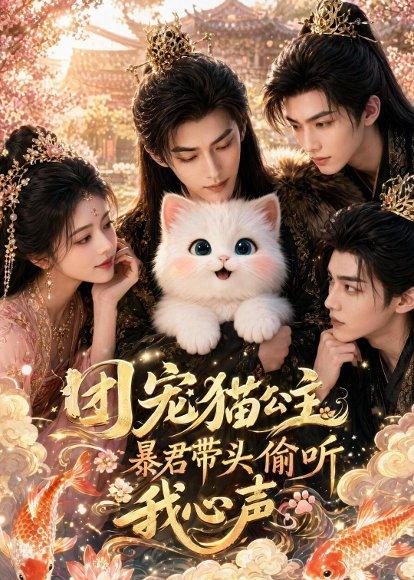 《团宠猫公主,暴君带头偷听我心声(61集)(百度网盘)》短剧封面