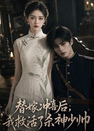 《替嫁冲喜后,我救活了杀神少帅(40集)(夸克网盘)》短剧封面