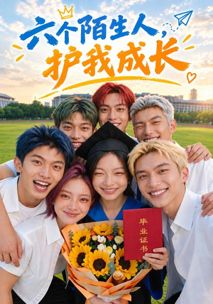 六个陌生人,护我成长 《六个陌生人,护我成长》短剧封面