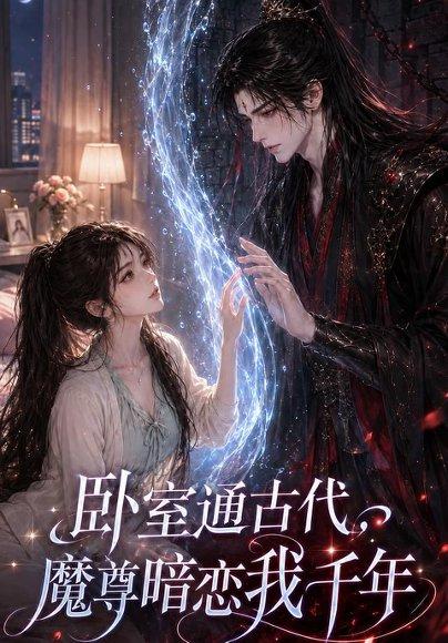 《卧室通古代，魔尊暗恋我千年（67集）Ai短剧（百度网盘）》短剧封面